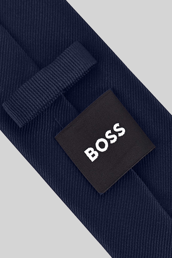 ALL SILK TIE BOSS - 404 BLUE